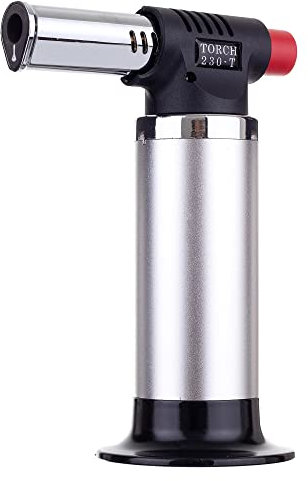 Gasbrenner Piezozünder Lötkolben starkes Aluminiumgehäu - 1300°C