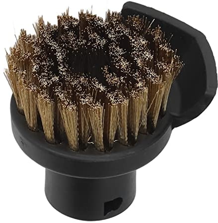 Steam Cleaner Brush, Brush Head Steam Cleaner Round Brushes Replacement Part for SC1 SC2 SC3 SC4 SC5 SC6 SC7 Golden Copper