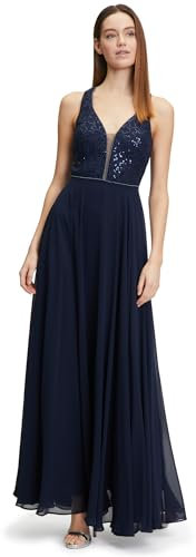 Vera Mont Damen Abendkleid mit Pailletten Night Sky,46