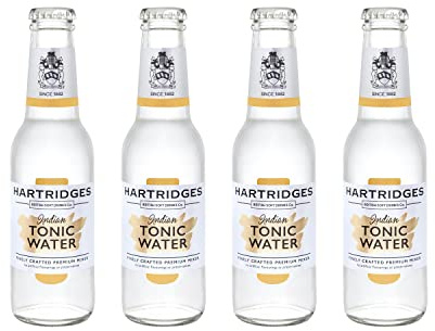 Hartridges Indian Tonic Water 200ml Glass Bottle - Pack of 4
