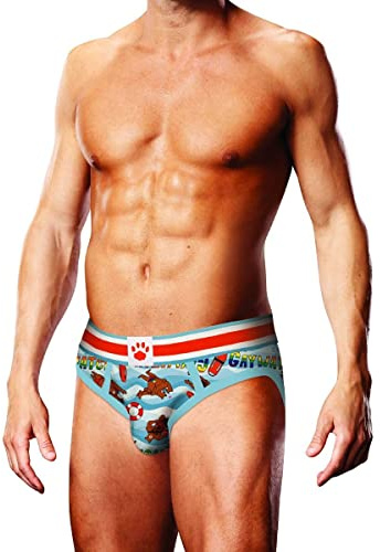 Prowler Gaywatch Bears Brief XL - UK Waist Size - 34 - 38 - One Count Multicolor