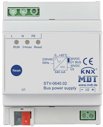 Busversorgung, 6TE, REG, 640mA MDT STV-0640.02