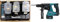 Pack Power (3X 5,0 Ah) avec Chargeur Double - MAKITA 198458-6 & Perfo-burineur SDS-Plus 18 V Li-ION 24 mm MAKITA Machine Nue - DHR243Z