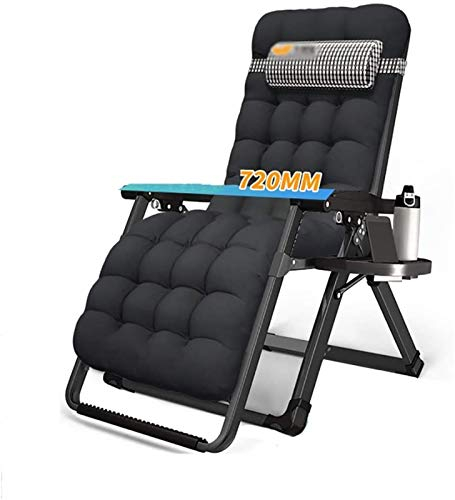 ANIFM Leichter Lounge-Stuhl, Mittagspause, Klappstuhl, Heimbalkon, Einzel-Sonnenliege, tragbarer Strandkorb für den Außenbereich, leicht, Tragkraft 200 kg Comfortable Anniversary