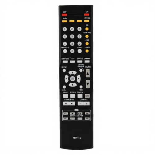 AVR 390 Fernbedienung Ersatz für AVR 591 AVR 1312 AVR 2805 AVR 2806 AVR 2807 AV Surround Receiver, RC 1115 Ersetzte Steuerung, Einfach zu Bedienen