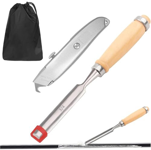 Golf Grip Tape Remover Tool Kits, No Tape Residue Rapid Removal - Perfect for Regripping Graphite and Steel Shafts Golf Club Grip Repair Kits