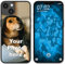 PhoneNatic personalisierte Handyhülle für iPhone 15 Custom Case transparent zum selbst gestalten mit eigenem Foto Bild Text individuell