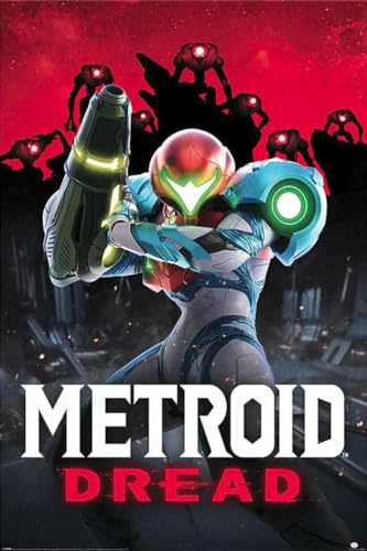 Grindstore Laminiertes Metroid Dread Shadows Maxi-Poster