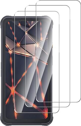 Foryo Protector de Pantalla para Cubot KingKong 8, [3 Unidades] Cristal Templado para Cubot KingKong 8,Vidrio templado 9H,Sin Burbujas, Alta Definicion,Anti-Arañazos