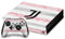 Head Case Designs Licenza Ufficiale Juventus Football Club Away 2023/24 Kit Partita Vinile Sticker Gaming Pelle Adesivo Compatibile con Xbox One X Console And Controller Bundle