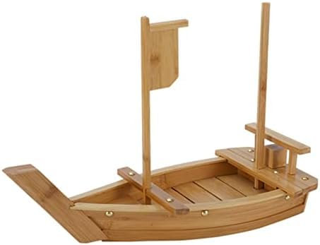 Japanisches Sashimi-Serviertablett Mit Sushi-Boot Aus Holz, Abnehmbarer Sushi-Boot-Teller Für Sushi-Restaurant Oder Zu Hause, Servierplatte In 6 Größen,80 cm,Constructive23