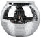 Hooleey Disco Ball Ice Bucket Plastic Large Capacity Party Drink Bucket for Beer Cocktail Wine Silver