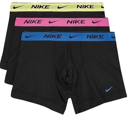Nike Everyday Cotton Stretch - Boxer Brief Black MT3 XS