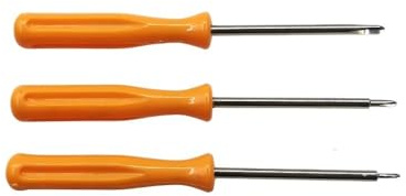 Schraubendreher Set 100 Stück 1,5 2,0 3,0 mm Y Typ Tri Wing Schraubendreher for Nintendo Wii DS Lite DS Reparatur Öffnungswerkzeug for Apple MacBook Laptop Torx Schraubendreher Set (Color : 1.5-3.0mm