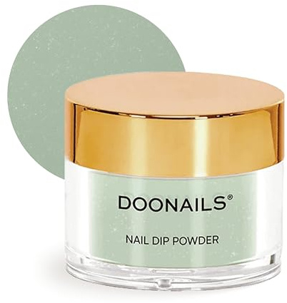 Doonails – Dipping Powder Farbe Matcha – Langanhaltendes Dip Pulver für professionelle Maniküre zu Hause – Tierversuchsfrei & allergikerfreundlich – 3+ Wochen halt – Bis zu 30 Anwendungen