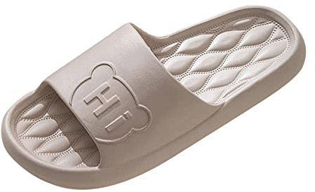 Zapatillas Mujer Chanclas Hombre Sandalias Baño Piscina Zapatillas Deporte Baratas Zapatillas Hombre Zapatillas Cómodas Masaje paraInteriores Y Exteriores con Dibujos Animados Animales A La (Grey 45)