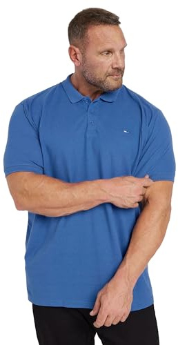 BadRhino Big & Tall Grey Core Polo Shirt - Men's - Plus Size Curve