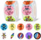 GTOTd Pixel Bear Sticker Aufkleber (1000 Stück) Rock Band Gifts Merch für Fans Teens, Labels Gift Pack Wrap, Geschenke Deko für Laptop Wasserflasche