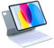 Inateck Magnetic Keyboard Case for iPad 10th Generation 10.9 inch/11th Generation 2025 A16 11 inch, Floating Stand, 7-Colour Backlight, with Trackpad, KB09119-10, Blue