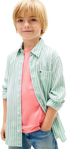 Tommy Hilfiger Jungen Flex Ithaca Multistripe Shirt Ls Kb0kb10284 Shirts (1er Pack)