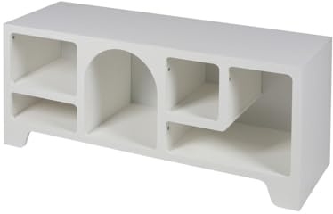 Fornord Meuble TV Blanc 5 niches Gallery