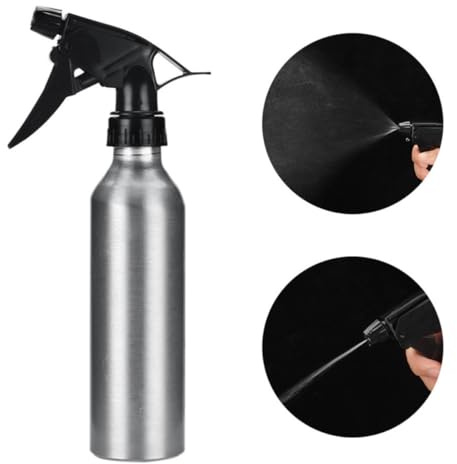 CIYODO 3 Stück 250 ml Aluminium Sprühflaschen für Garten und Küche Multifunktional Leicht zu Reinigen und Tragbar
