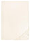 biberna Jersey-Elastic-Spannbetttuch 0077866 (Matratzenhöhe max. 25 cm) 1x 140x200 cm - 160x220 cm, Natur