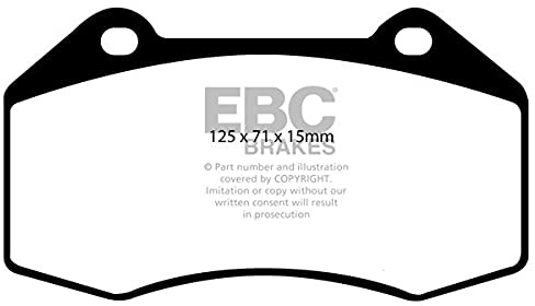 EBC Brakes DP41539R Yellowstuff Bremsbeläge
