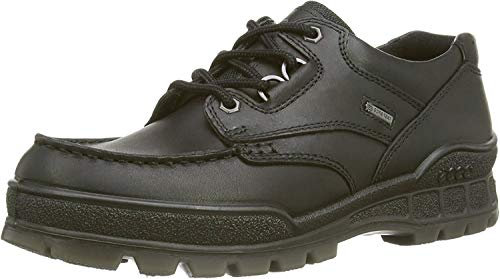 ECCO Track II, Herren Derby Schnürhalbschuhe, Schwarz (101black), 41 EU (7.5 Herren UK)