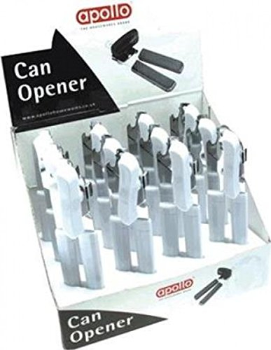 Apollo Housewares 8947 Apollo Can Opener White, Plastic