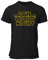 clothinx Ich Wars Nicht T-Shirt Männer - Sprüche Shirt Herren Schwarz/Gelb Größe XL