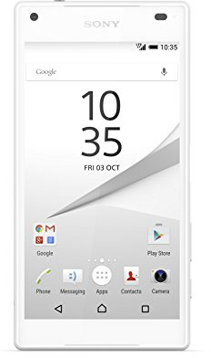 Sony E5823 Xperia Z5 Compact Smartphone, Weiß [Italien]