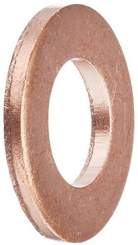 SW-Stahl S8037-1 Kupferring 7,3x13,8x1,4 mm - Dichtring für M14 Spindel | Hochwertige Kupferdichtung - Passend für Spindel M14 aus 302421L - Präziser Dichtring für Werkstatt und Industrie