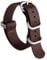 BINLUN Uhrenarmband Nylon Dickes G10 Premium Ballistic Ersatz Armband Mehrfarbige Bänder für Herren Damen mit Heavy Duty 5 Ringe(20mm, Braun Band Silber Schnalle)