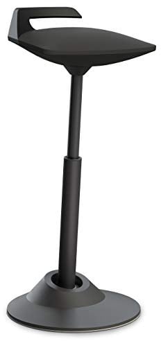 aeris Muvman High Stehhocker – ergonomische Stehhilfe – Stehsitz für gesundes und aktives Sitzen und Stehen – Stehstuhl höhenverstellbar mit 60-93 cm Sitzhöhe