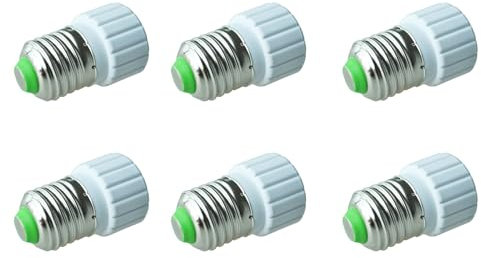 Qupdjxukis 6X Adaptateur D'Ampoule LED CFL/Convertisseur de Douille E27 vers GU10