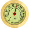 SHESSTILL Zigarre Hygrometer 1,5 Zoll Mini Rund Metall Hygrometer Zigarre Tabak Feuchtigkeitsmesser Anwendbares Zigarren Humidor Etui Zubehör