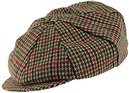 Hawkins Wool Bakerboy Cap, rot, 60 EU