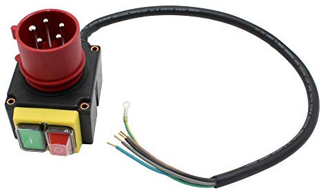 SECURA Schalter mit Stecker 400V kompatibel mit Lumag 9N Holzspalter