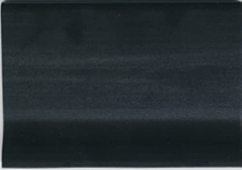 ZOCCOLINO BATTISCOPA SEMIFLESSIBILE PVC VENDITA A METRO INATTACCABILE DA MUFFE E PARASSITI (NERO)