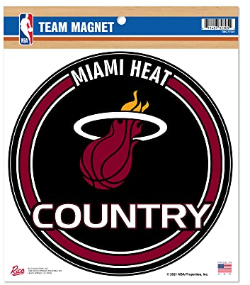 Rico Industries Unisex-Erwachsene TMC, Magnet, Miami Heat