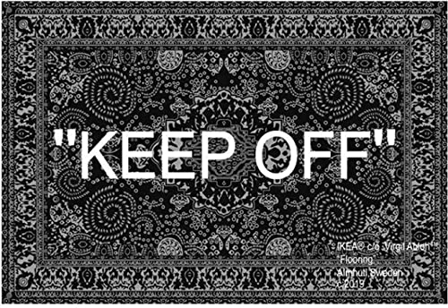 Keep Off Teppich, Wohnzimmer Teppiche, Schlafzimmer Nachttisch Erker Fenster Teppich, Bereich Teppich Flur Fußmatten 50 * 80cm