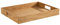 APS 761 - Vassoio da portata in rovere oliato, 45 x 35 x 6 cm, con 2 manici