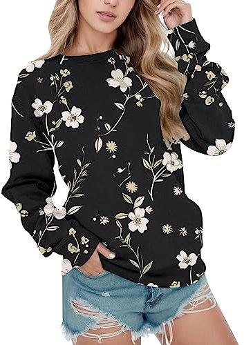 made in italy mode damen pullover sport sweatshirt damen hoodie kleid damen mit kapuze lang outdoor jacke damen xl vampir mantel damen langarmshirt damen weiss mit kragen Weihnachtspulli Büroblusen