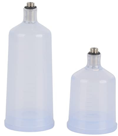 2 Tazas De Pintura En Aerosol, Taza De Pistolas De Pulverización, Pintura En Aerosol De Plástico, Pistolas De Pulverización De Alimentación Por Gravedad, Taza De Pistolas De Pintura, Taza Pistolas
