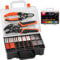 PEBA Set di Pinze Crimpatrici JST, con pinze a crimpatura, 20 stili connettore JST-XH, JST-SM e SYP, Pinza Spellacavi, Pinze Crimpatrici 0,03-0,5mm² per JST(XH/SM/PH/SYP), VH3.96 mm, 2.54mm, Molex