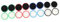 OSALADI 32piezas Cubierta De Joystick Brillante para Controlador Switch Protector De Pulgar De Silicona Accesorios para Jugadores