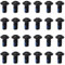 24 Pcs Bike Disk Brake Bolts Bicycle Rotor Screws Mountain Bike Disc Brake Rotor Bolts for MTB Road Bike Mountain Bike DIY Bike Repair