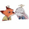 CHDINLL Judy und Nick Schlüsselanhänger Pärchen Geschenk, Süßes Geschenk für Valentinstag, Weihnachten, Hochzeit