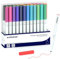 Welebar 0,4 Feinspitze Stifte für Cricut Maker 3/Maker 4/Explore 3/Explore 4/ Air 2, Set mit 36 Stück, Ultimative Feinspitze Stifte für Schreiben und Zeichnen, Kompatibel mit Cricut Schneidemaschine